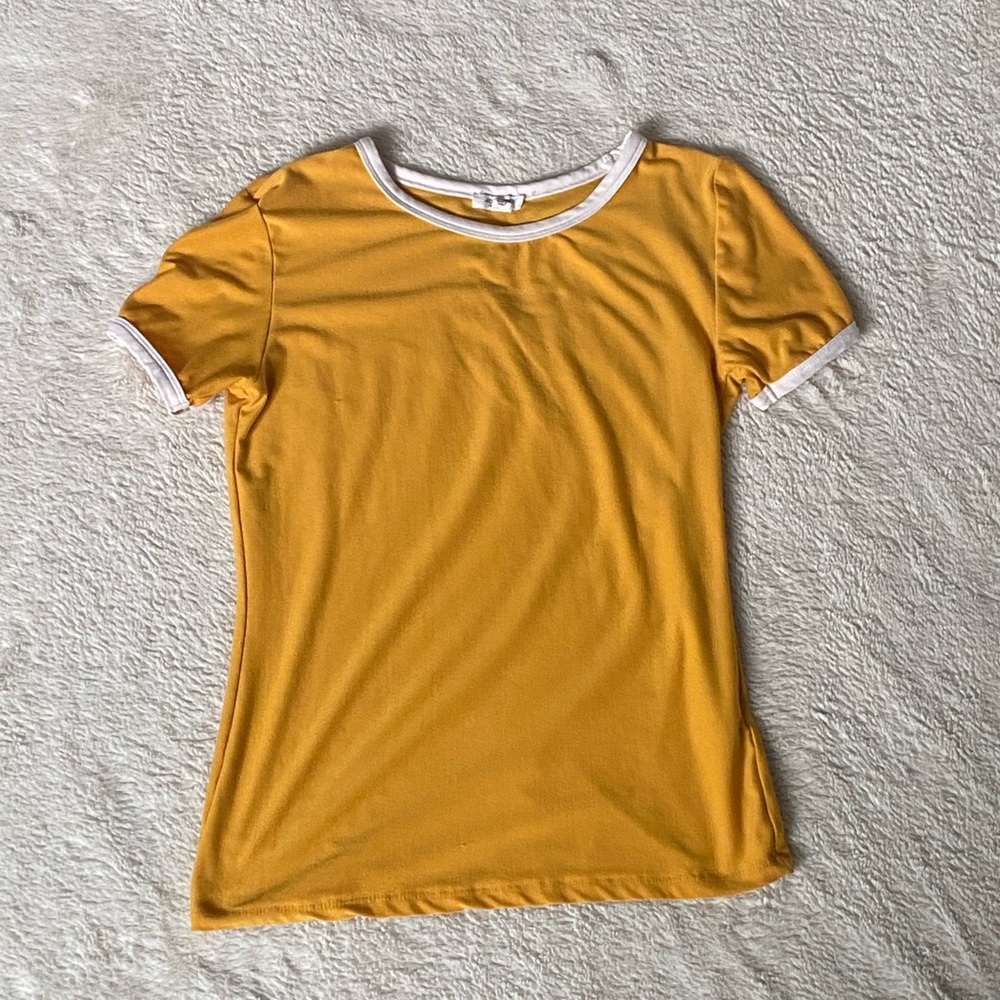 Yellow shirt